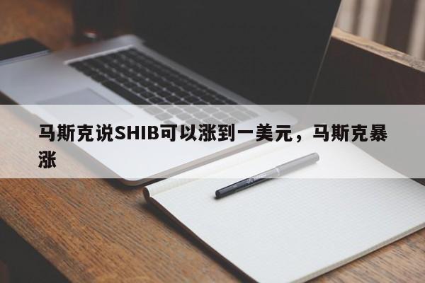 马斯克说SHIB可以涨到一美元，马斯克暴涨